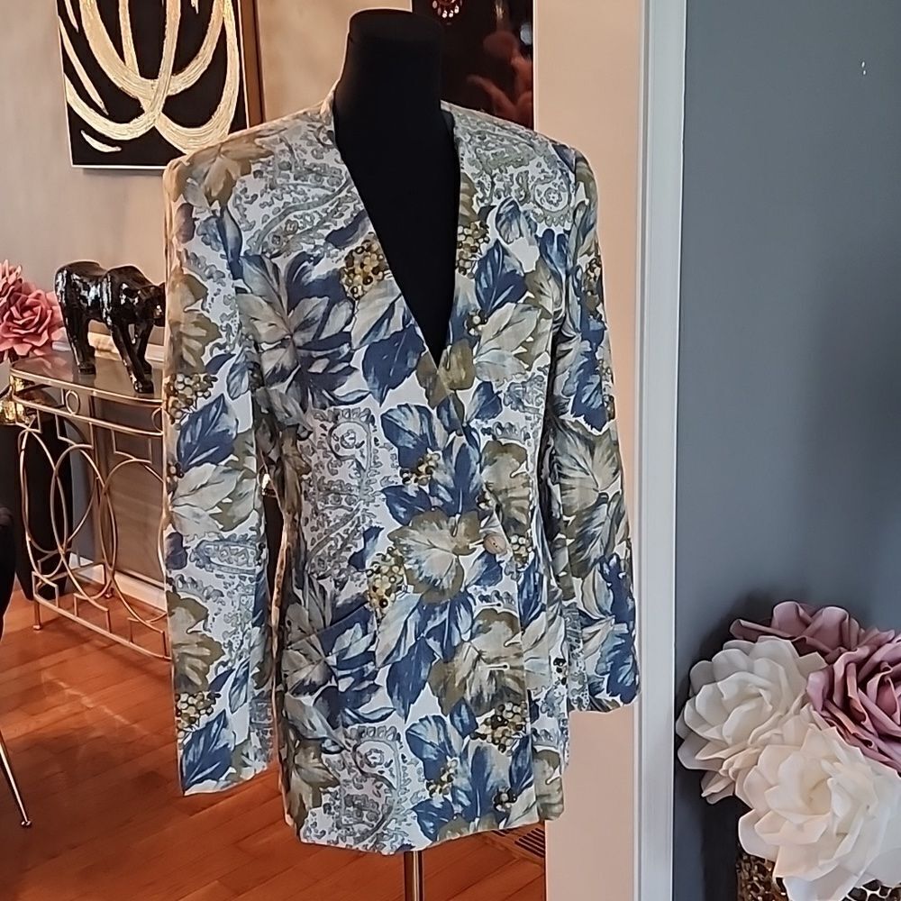 Vintage blazer sz 10 - Picture 3 of 6